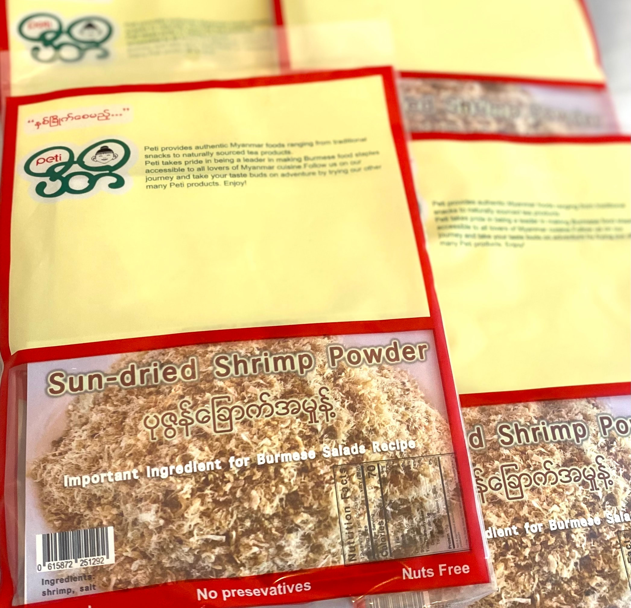 Natural Dried Shrimp Powder Seafood Seasoning Spices 500g + Free Track